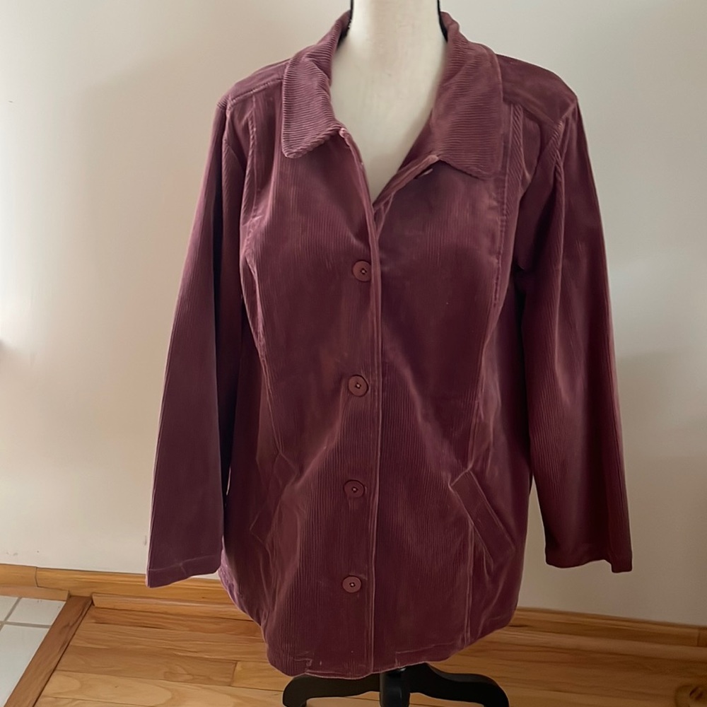 Lightweight corduroy jacket